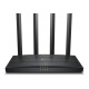 TP-Link ARCHER AX12 router inalámbrico Ethernet rápido Tribanda (2,4 GHz/5 GHz/5 GHz) Negro